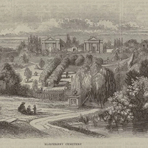Harperhey Cemetery (engraving)