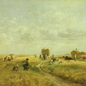 Harvest Time, 1871 (oil on canvas)