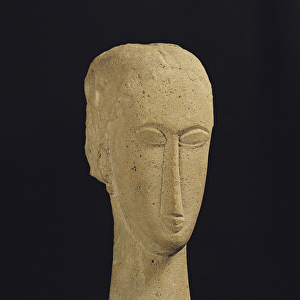 Head, c. 1911-12 (stone)