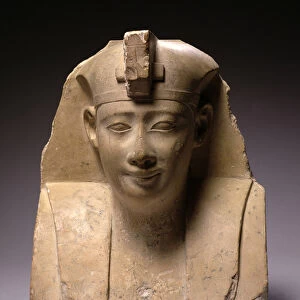 Head, early Ptolemaic Period (304-250 BC) (limestone)