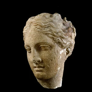 Head of the goddess Hygie. 350 BC (sculpture)