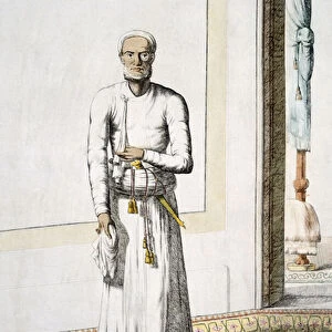 Head Servant, from The Hindus, or the Description of their Manners