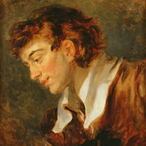 Head of a Young Man (oil on canvas)