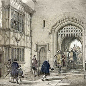 Henry VIII (1491-1547) at Hever Castle in Kent, after Joseph Nash (1809-1878)