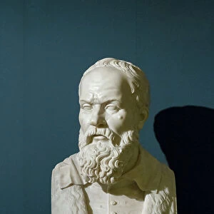 Herm of Galileo Galilei, 1818 (marble)