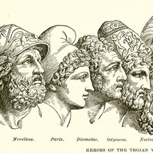 Heroes of the Trojan War (engraving)