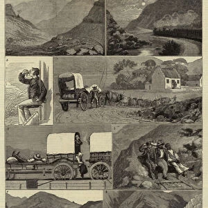 The Hex River Railway, Cape Colony (engraving)