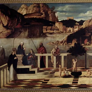Holy allegory (Painting, c. 1487)