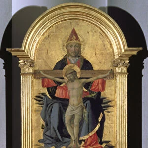 Holy Trinity (tempera on panel)