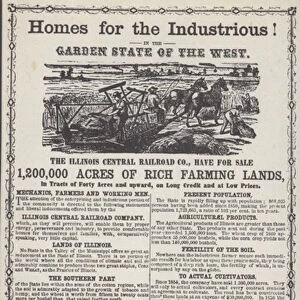 Homes for the Industrious (litho)