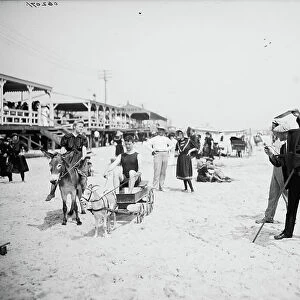 They were on their honeymoon, St. Augustine, Florida, 1900-05 (b/w photo)