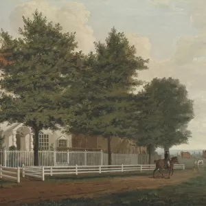 House on a Common, c. 1770-80 (oil on canvas)