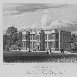 Howsham Hall, Yorkshire, The Seat of Henry Cholmley, Esquire (engraving)