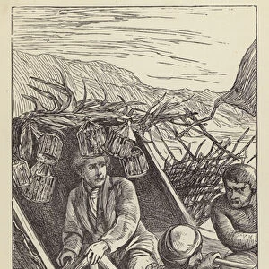 Humboldt on the Orinoco (engraving)