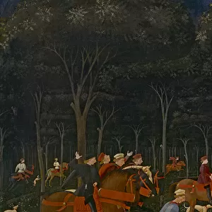 The Hunt in the Forest, c. 1465-70 (oil on panel)