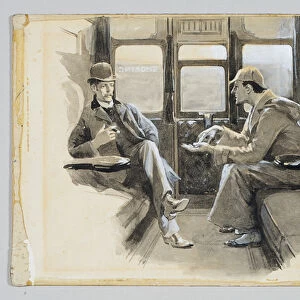 Illustration for Arthur Conan Doyles Sherlock Holmes story