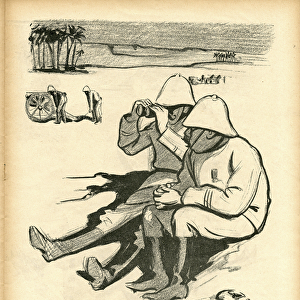 Illustration of Hermann-Paul (1864-1940) in Le Canard Sauvage, 1903-6-14 - Morocco