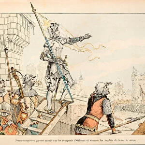 Illustration taken from the book "Joan of Arc "