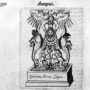 Illustration from Theatrum Chemicum Britannicum by Elias Ashmole