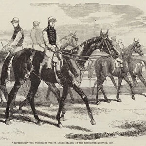 "Imperieuse, "the Winner of the St Leger Stakes, at the Doncaster Meeting, 1857 (engraving)