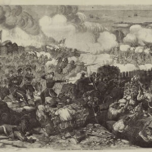 Inside the Malakhoff, during the Assault (engraving)