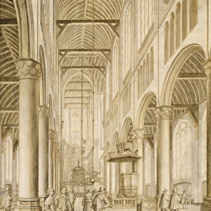 Interior of the New Church, Delft