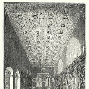 Interior of Painted Chamber (engraving)