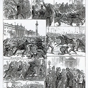 Irish Land League Agitation, illustrations from The Illustrated London News