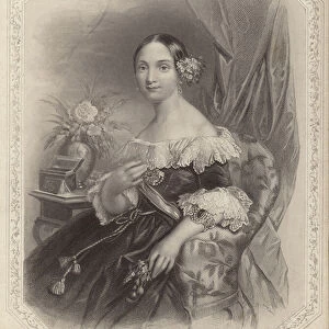 Isabella II of Spain (engraving)