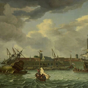The Island of Onrust near Batavia (Jakarta), 1699