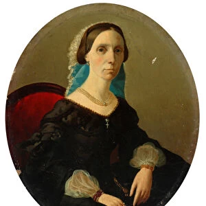 Jane Elizabeth Leatham, late 1800s (oil on canvas)