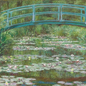 The Japanese Footbridge, 1899 (oil on canvas)