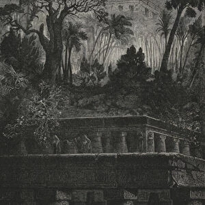 Jardins Suspendus De Babylone (engraving)