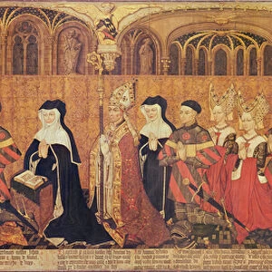 Jean I Jouvenel des Ursins (1360-1431) with his wife, Michelle de Vitry (d. 1456) and their family