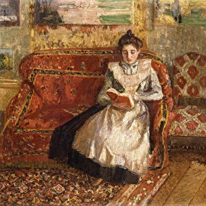 Jeanne Reading, 1899 (oil on canvas)