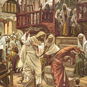 Jesus Heals a Man Possessed by a Demon in the Synagogue