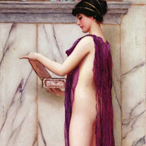 The Jewel Box (A Precious Gift), 1905 (oil on panel)