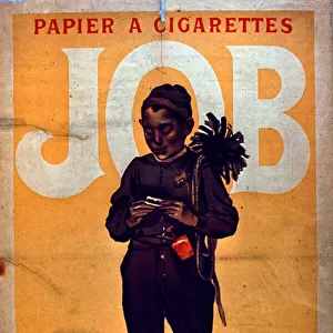 Job Cigarette Paper, 1895 (colour litho)
