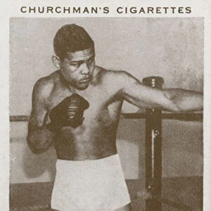 Joe Louis (1914-1981), American World Champion heavyweight boxer (b / w photo)
