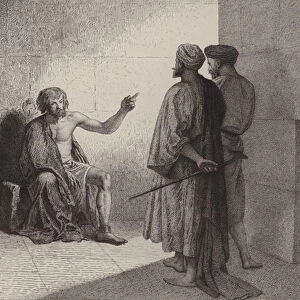 John the Baptist in Prison (engraving)