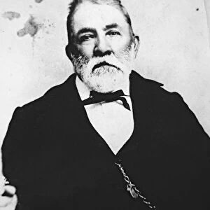 Judge Roy Bean (1825-1903) (b / w photo)