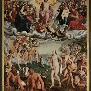 The Last Judgement, 1551 (oil on panel)