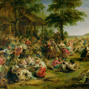 The Kermesse, c. 1635-38 (oil on panel)