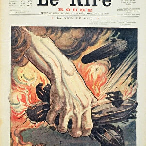 Kill the women and children!, front cover of Le Rire Rouge, 6 March 1915 (colour litho)