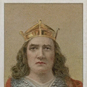 King Edmund, Ironside (chromolitho)