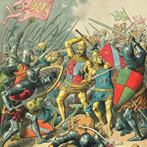 King John at the battle of Poitiers