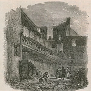 The Kings Arms Yard, Coal Yard, Drury Lane (engraving)
