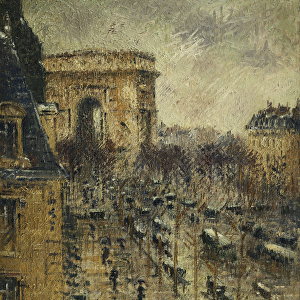 L Arc de Triomphe, c. 1930-1931 (oil on canvas)