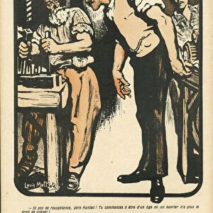 L Plate au beurre, number 295, Satirique en couleurs, 1906_11_24: Social, Metiers