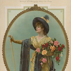 La Tosca, Sarah Bernhardt (chromolitho)
